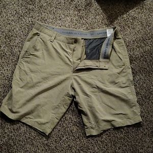 Khaki Gold Shorts